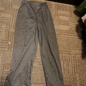 H&M Charcoal Pinstripe Pants